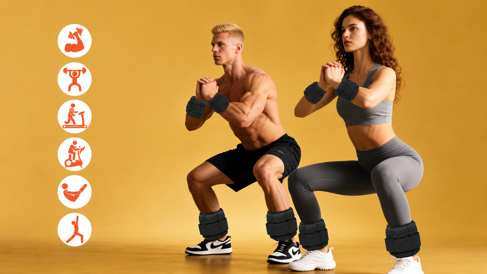 Adjustable ankle and wrist weights