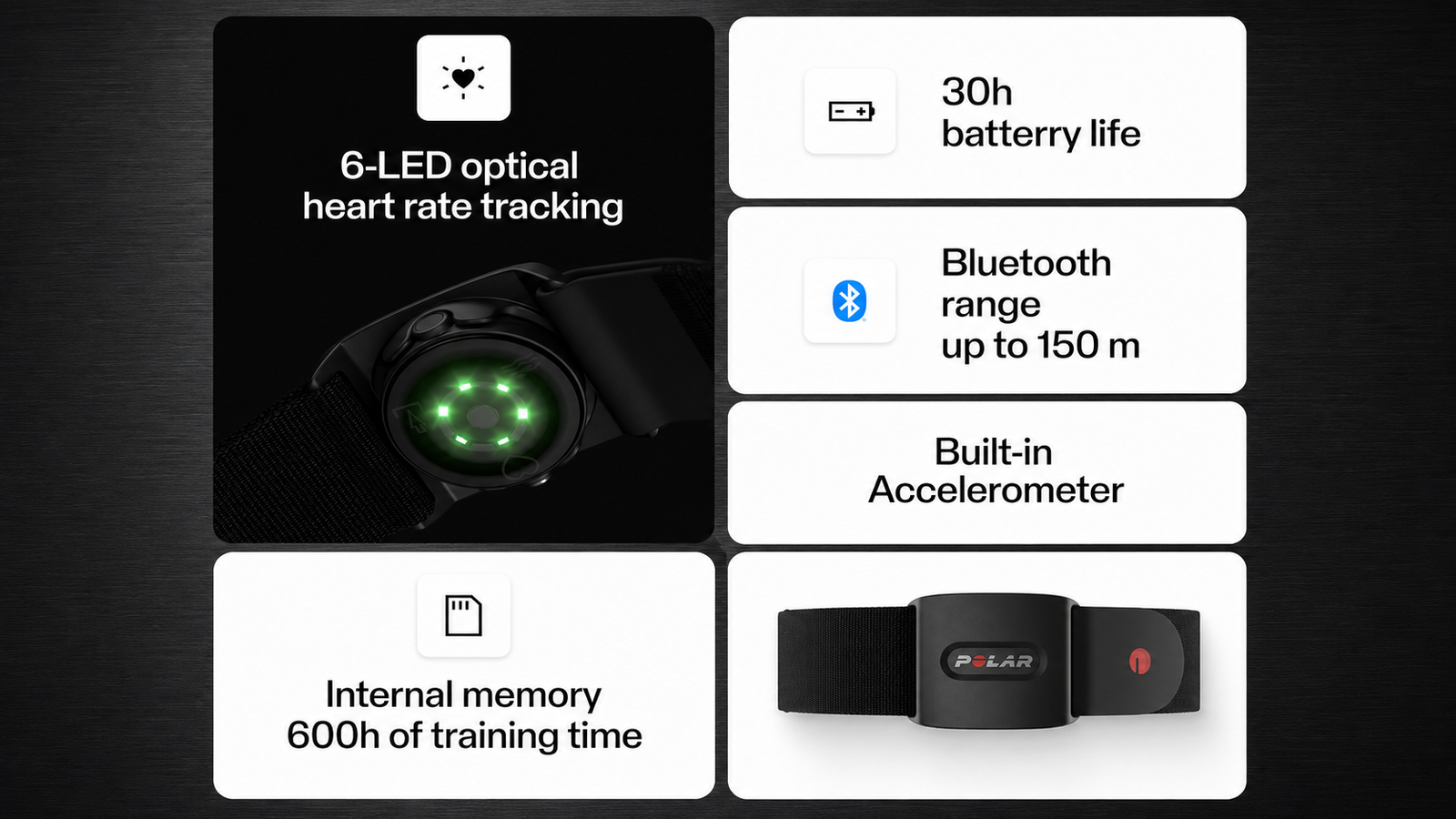Polar Verity Sense armband heart rate monitor