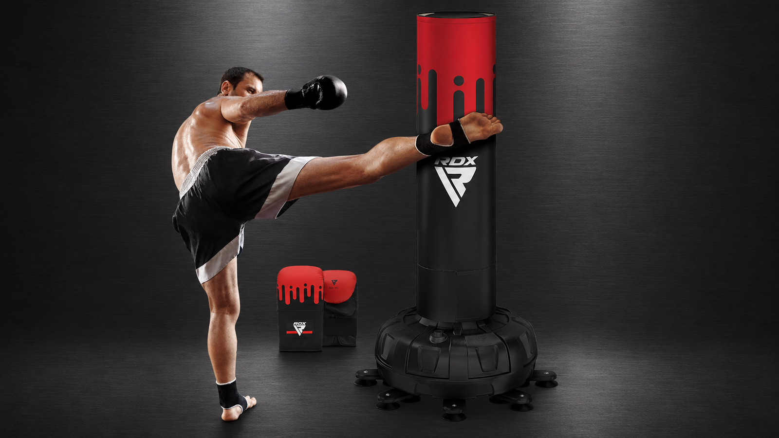 Freestanding punch bag