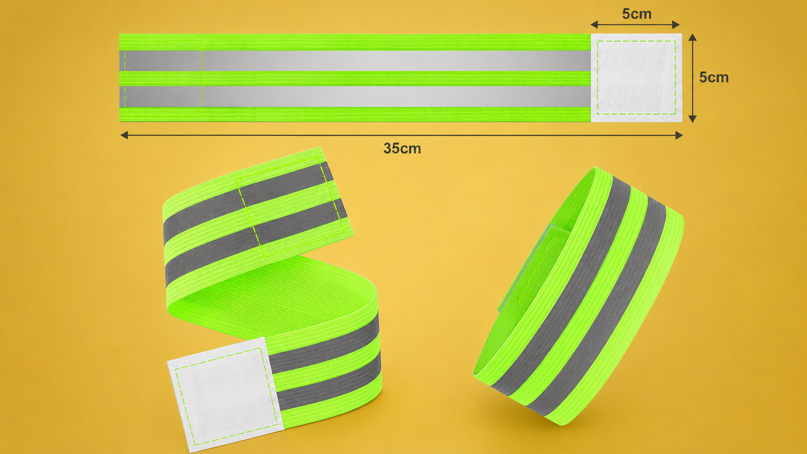 Reflective ankle and wrist bands