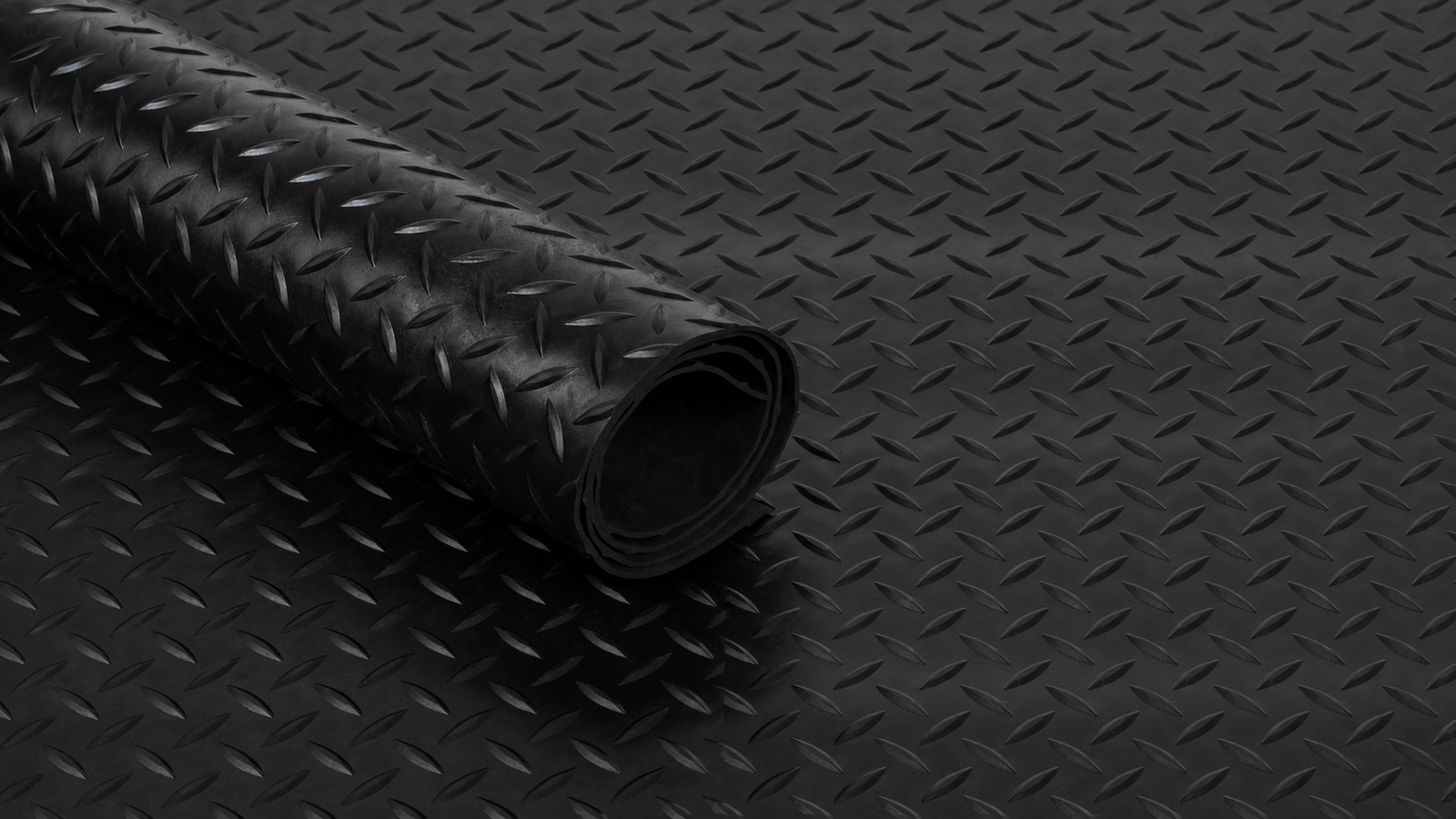 Rubber gym mat