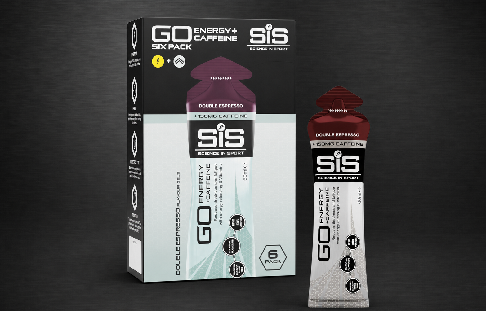 Caffeine energy gel