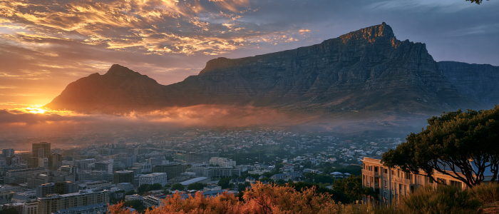 Table Mountain, backdrop of the Cape Town Marathon